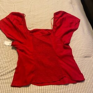 Old Navy Vibrant Red Women's Blouse